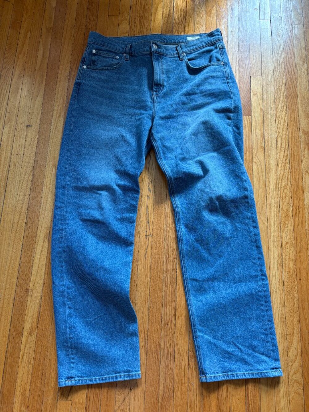AYR The Bud Tapered Leg Jeans, size 34L